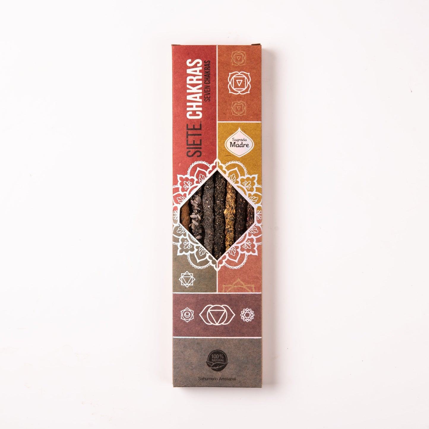 7 Chakra Incense Sticks Sagrada Madre