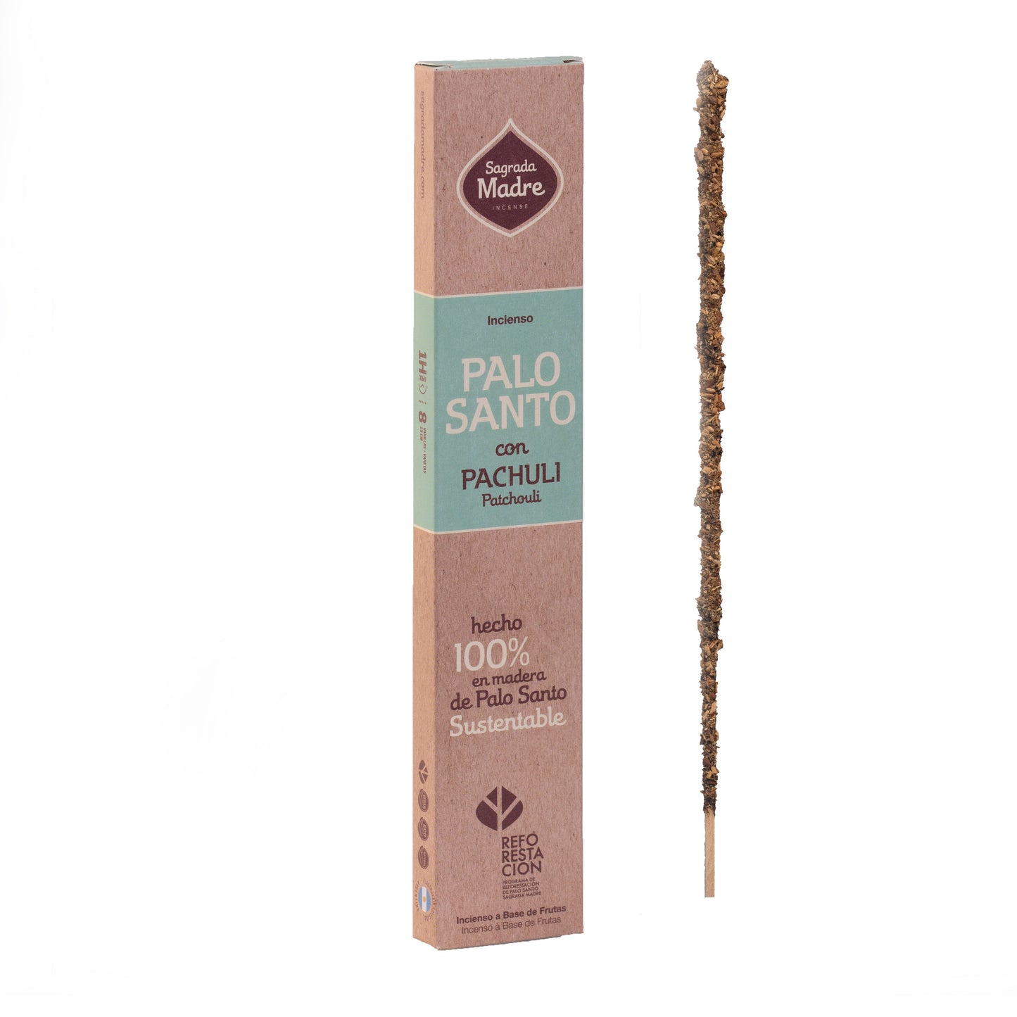 Palo Santo & Patchouli incense sticks Sagrada Madre