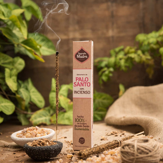 Palo Santo & Frankincense Incense Sticks Sagrada Madre