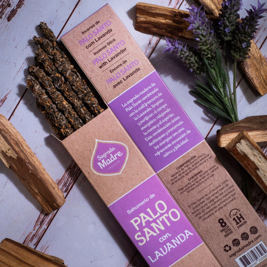 Palo Santo & Lavender Incense Sticks Sagrada Madre