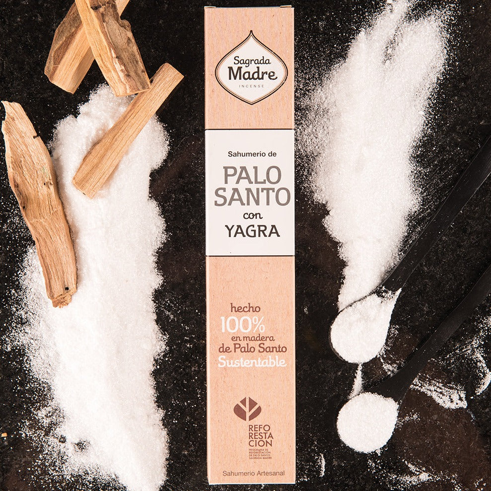 Palo Santo & Yagra incense sticks Sagrada Madre